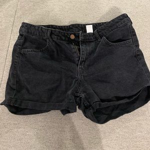 Black shorts